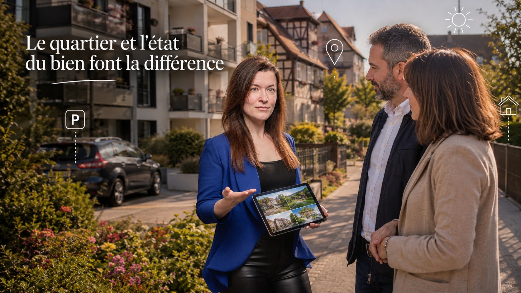Les critères qui font monter ou baisser la valeur d'un bien à Colmar : quartier, état, stationnement